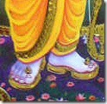 [Rama's lotus feet]