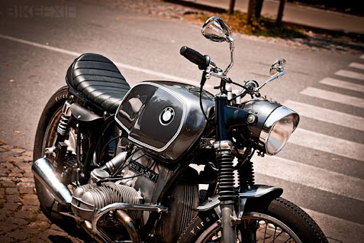 Custom BMW motorcycle