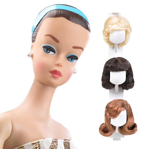 mi Barbie Favorita de 1963: Barbie and Her Wig Wardrobe