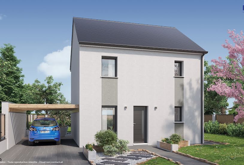  Vente Terrain + Maison - Terrain : 659m² - Maison : 90m² à Tauxigny (37310) 