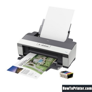 Reset Epson B1110 printer by Resetter program