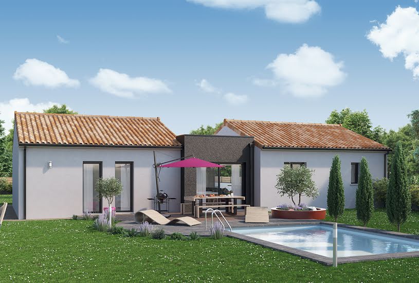  Vente Terrain + Maison - Terrain : 401m² - Maison : 93m² à L'Aiguillon-sur-Vie (85220) 