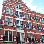 Dutch houses in Amsterdam in Amsterdam, Netherlands 