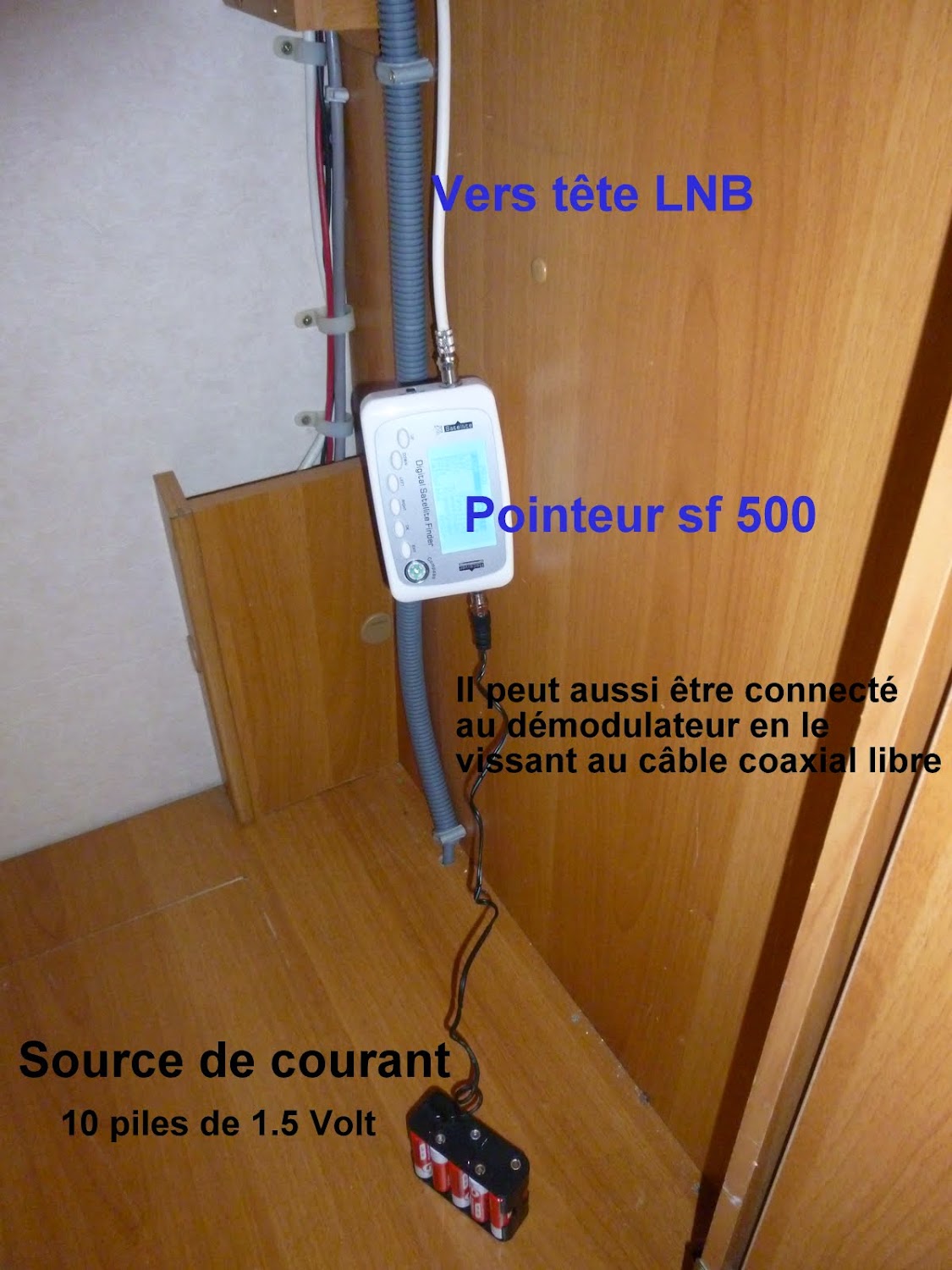 Les Tutos du camping-car - Régler son antenne à l'aide d'un pointeur  numérique