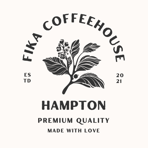 fika coffeehouse and cafe logo