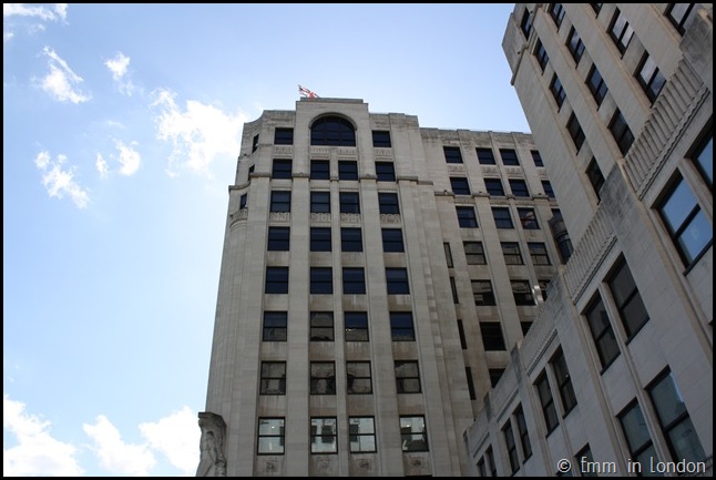 Looking up at the Adelphi Building