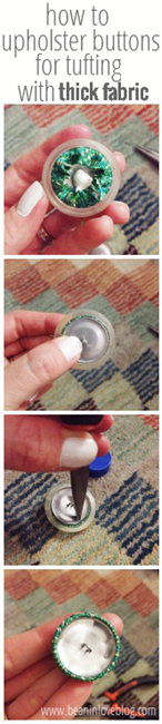 upholstering buttons