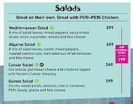 Nando's menu 3