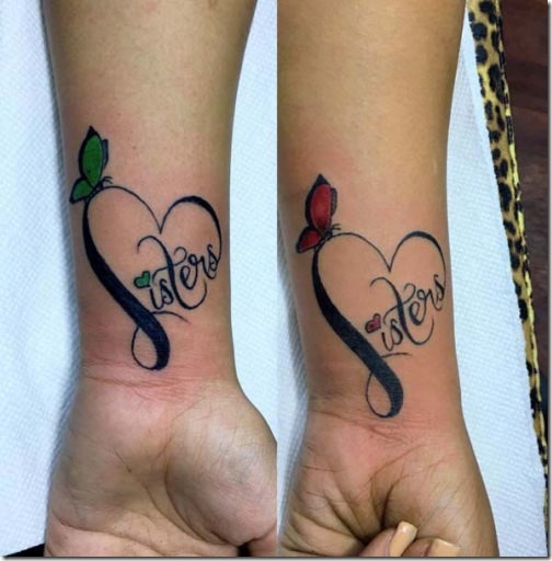 este_fresco_en_forma_de_corazn_de_la_hermana_tatuajes