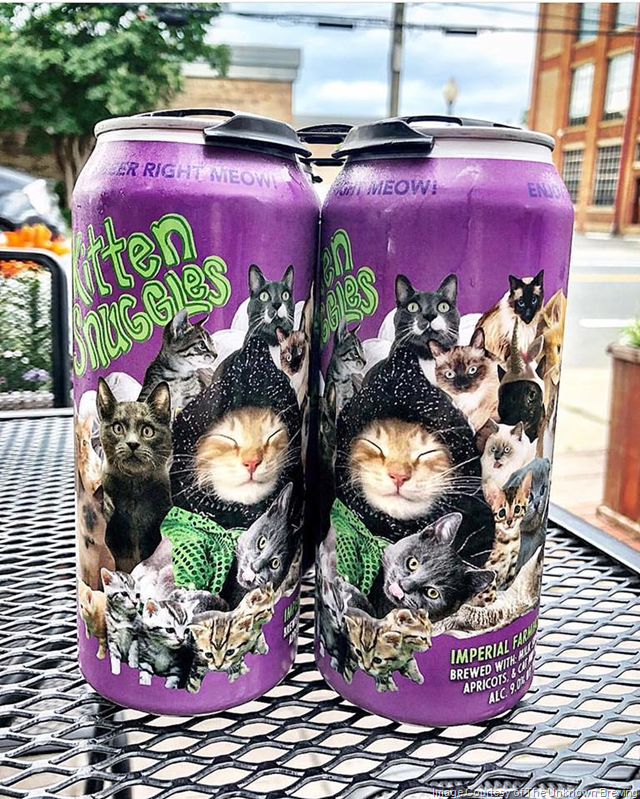 The Unknown Brewing Releasing Kitten Snuggles (Brewed with Catnip)