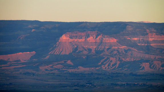 Sunlight on Red Point at dawn