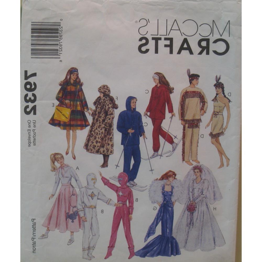 Fashion Doll Clothes Pattern,