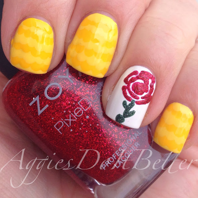 Disney Themed Nail Designs Disney Themed Nail Designs