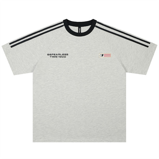 Title 2, Hand Painted Letter Print Short-sleeve Mens T-...