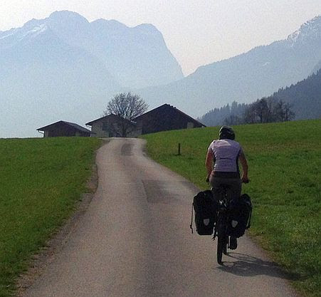 Miri auf dem Tauernradweg