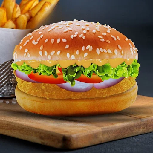 Crispy Chicken Peri Peri Burger