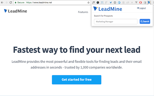 LeadMine Prospector