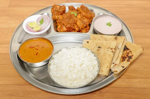 Chicken Sukka Thali