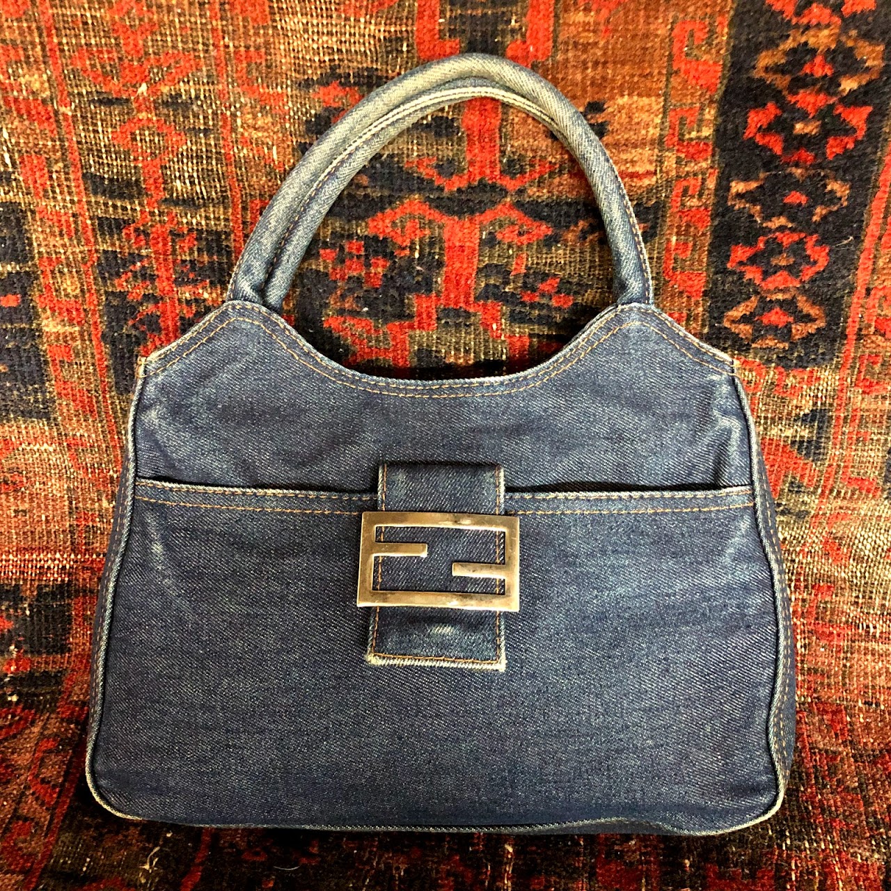 Fendi Denim Handbag