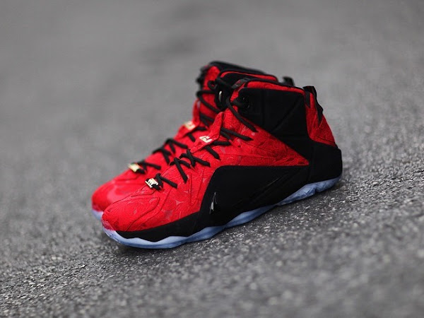 Coming Soon LeBron 12 EXT Red Paisley aka Kings Cloak