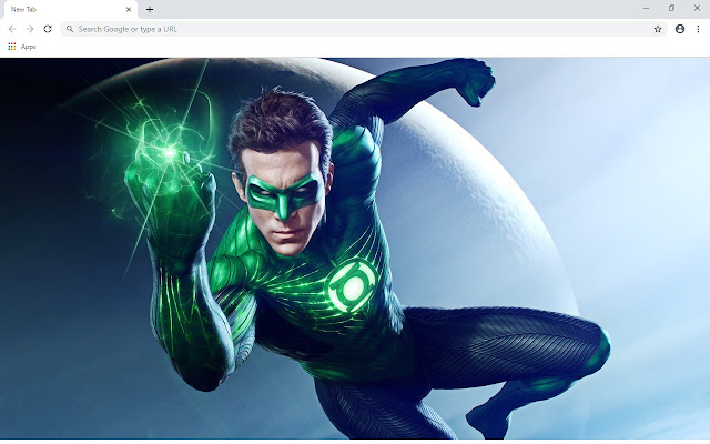 Hal Jordan New Tab & Wallpapers Collection