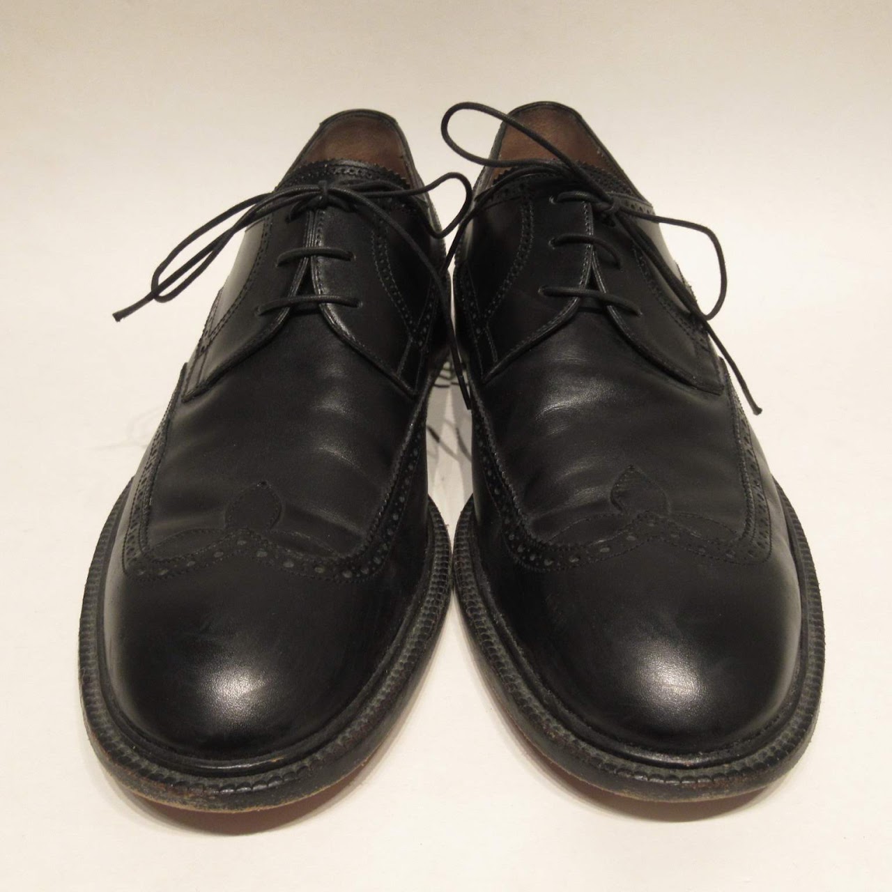 Louis Vuitton Black Leather Derby