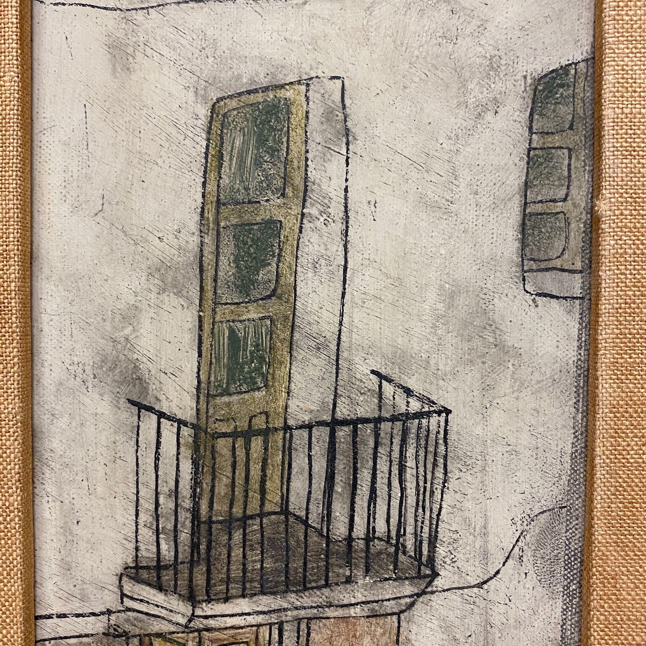 Fumiko Matsuda Signed Painting
