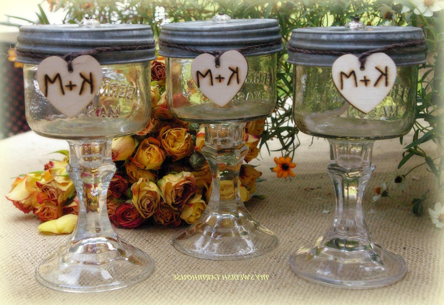 Decor  SET OF 4  Mason Jar