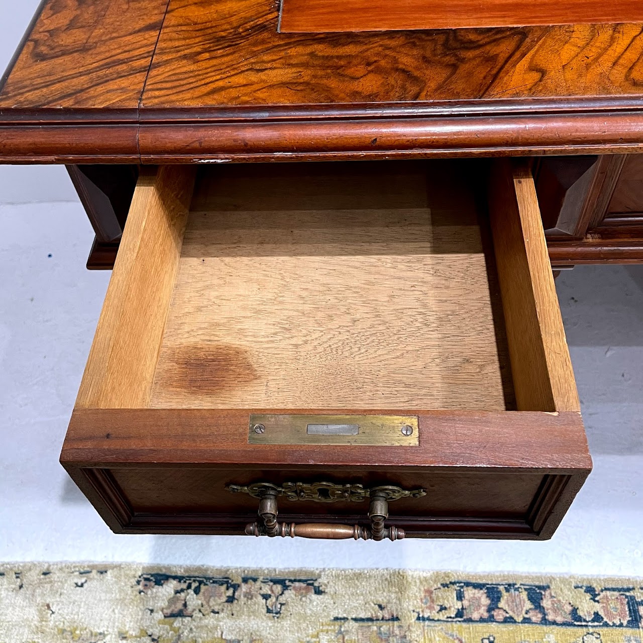 Eastlake Mahogany Desk