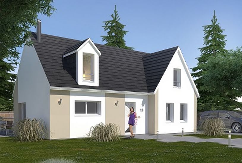  Vente Terrain + Maison - Terrain : 721m² - Maison : 109m² à Mesnières-en-Bray (76270) 