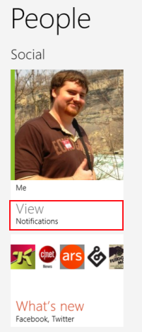 Windows 8 - ใช้แอพ People เพื่อจัดการบัญชีโซเชียลเน็ตเวิร์กของคุณ