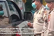 Pantauan Hari Kedua Penyekatan Arus Mudik Wilayah Polres Pelalawan