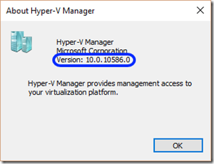 Hyper V v10