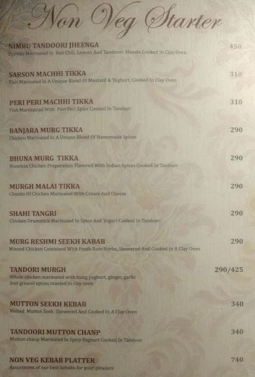 Helloo Delhi menu 