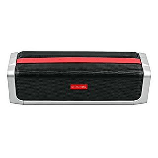 Owlee Stealth360 Portable Wireless Bluetooth Speaker - 20W - Four Powerful Drivers - Two SubWoofers - 360° Surround Sound - Full Bass - Handsfree Calling - NFC - 10+ Hours Playtime - for iPhone, iPad, Samsung, Nexus, HTC and more