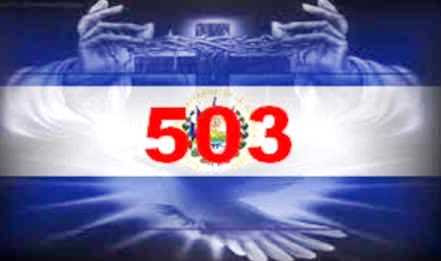 Imagenes de la bandera de El Salvador 503