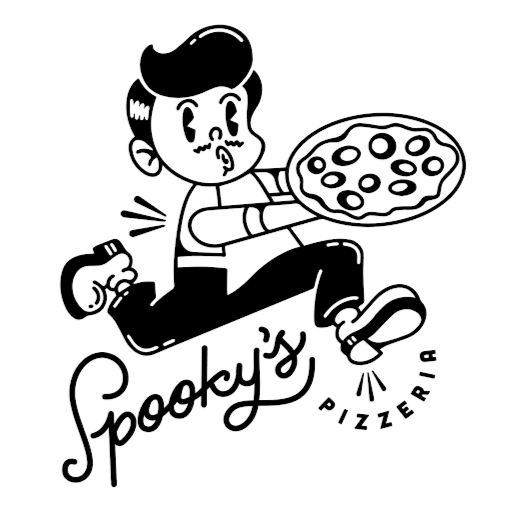 Spooky's Pizzeria logo