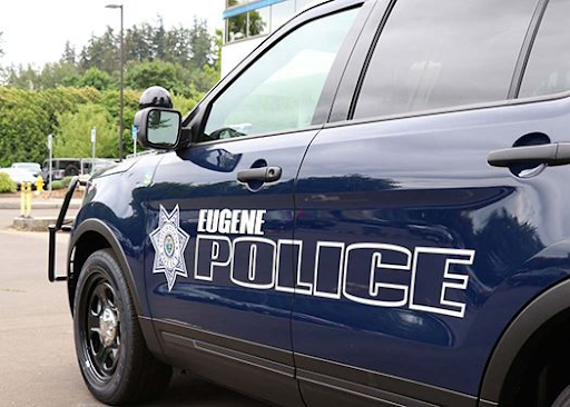 Eugene man arrested after throwing rocks at library security and pulling a knife on police officers