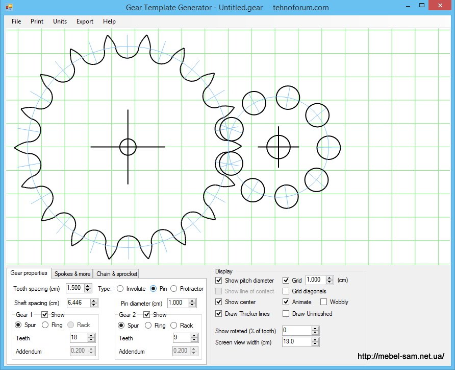 gear-template-generator