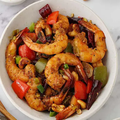 Kung Pao Prawns