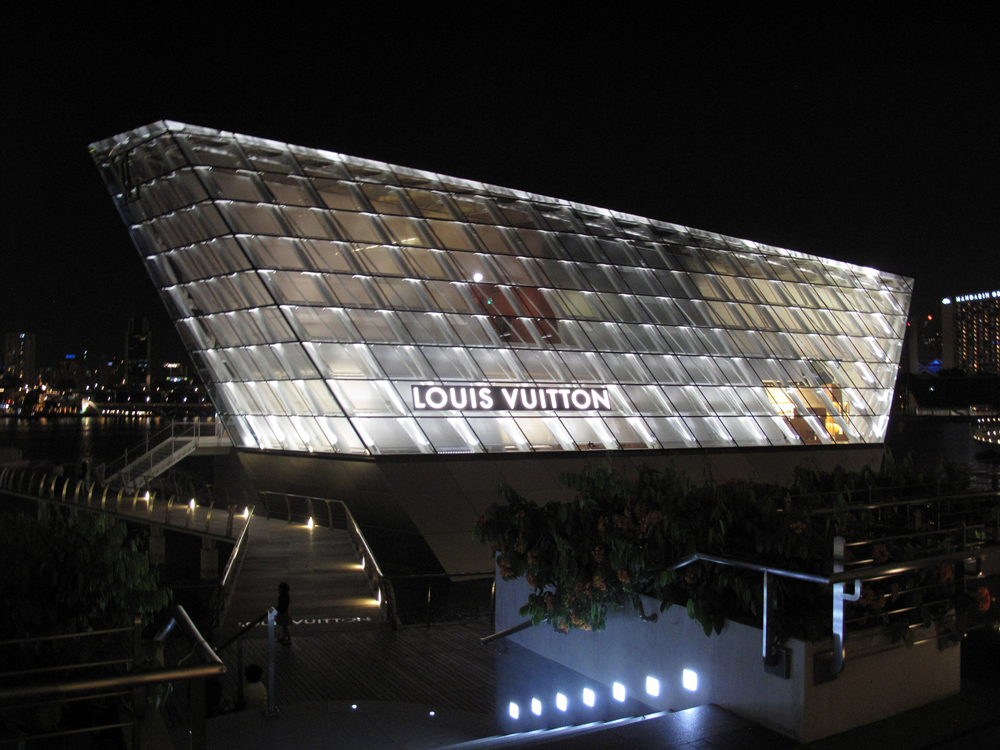 Louis Vuitton at North Pavilion, Marina Bay Singapore