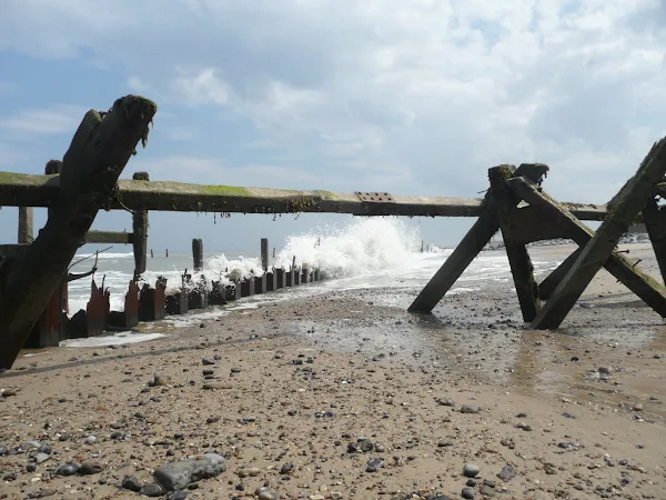 Happisbrugh sea defences