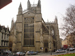 The church that sits next to the Baths