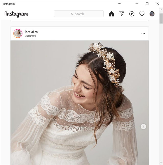 Ứng dụng Instagram dành cho Windows 10 không cho phép bạn đăng ảnh