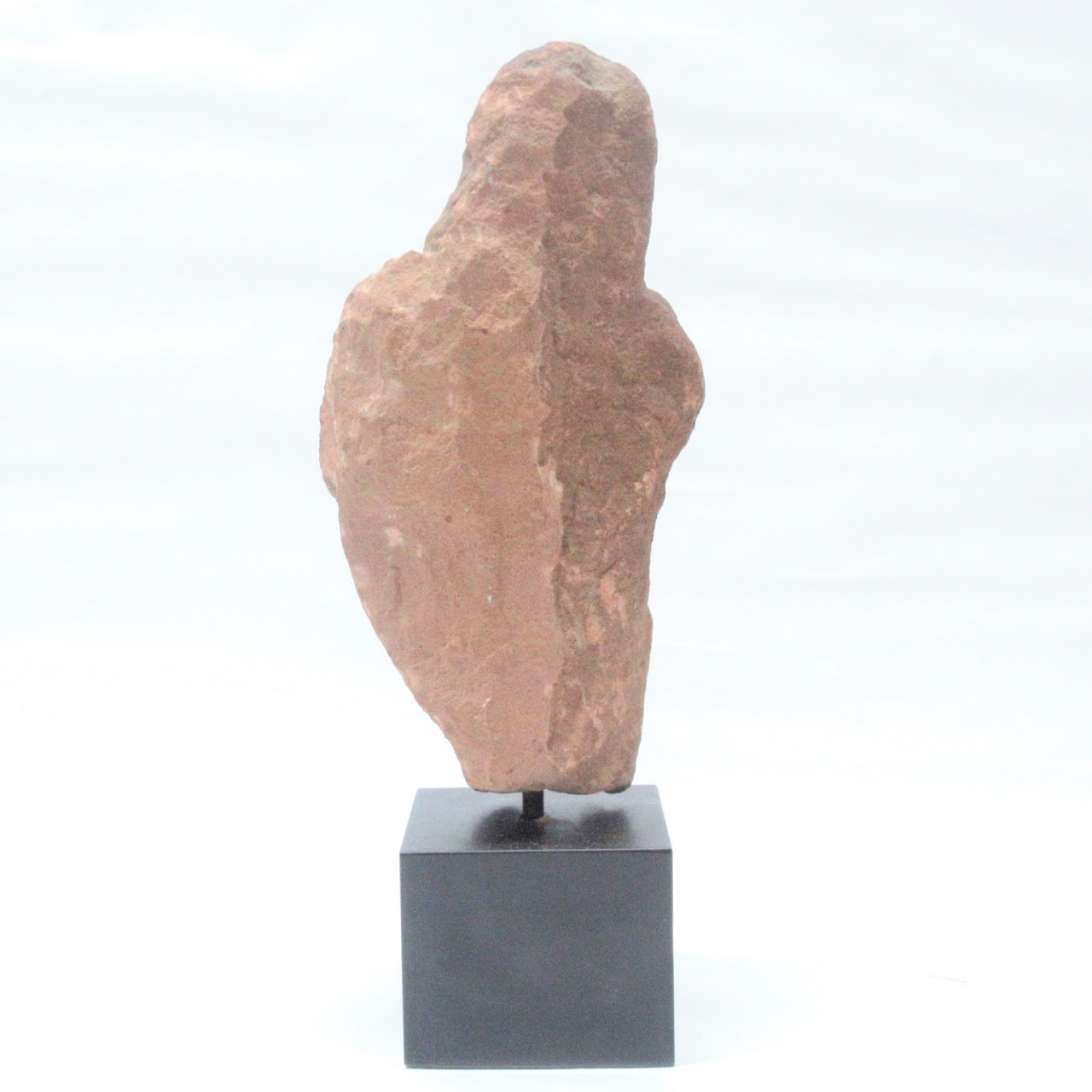 Carved Rock Asian Figural Sculpture