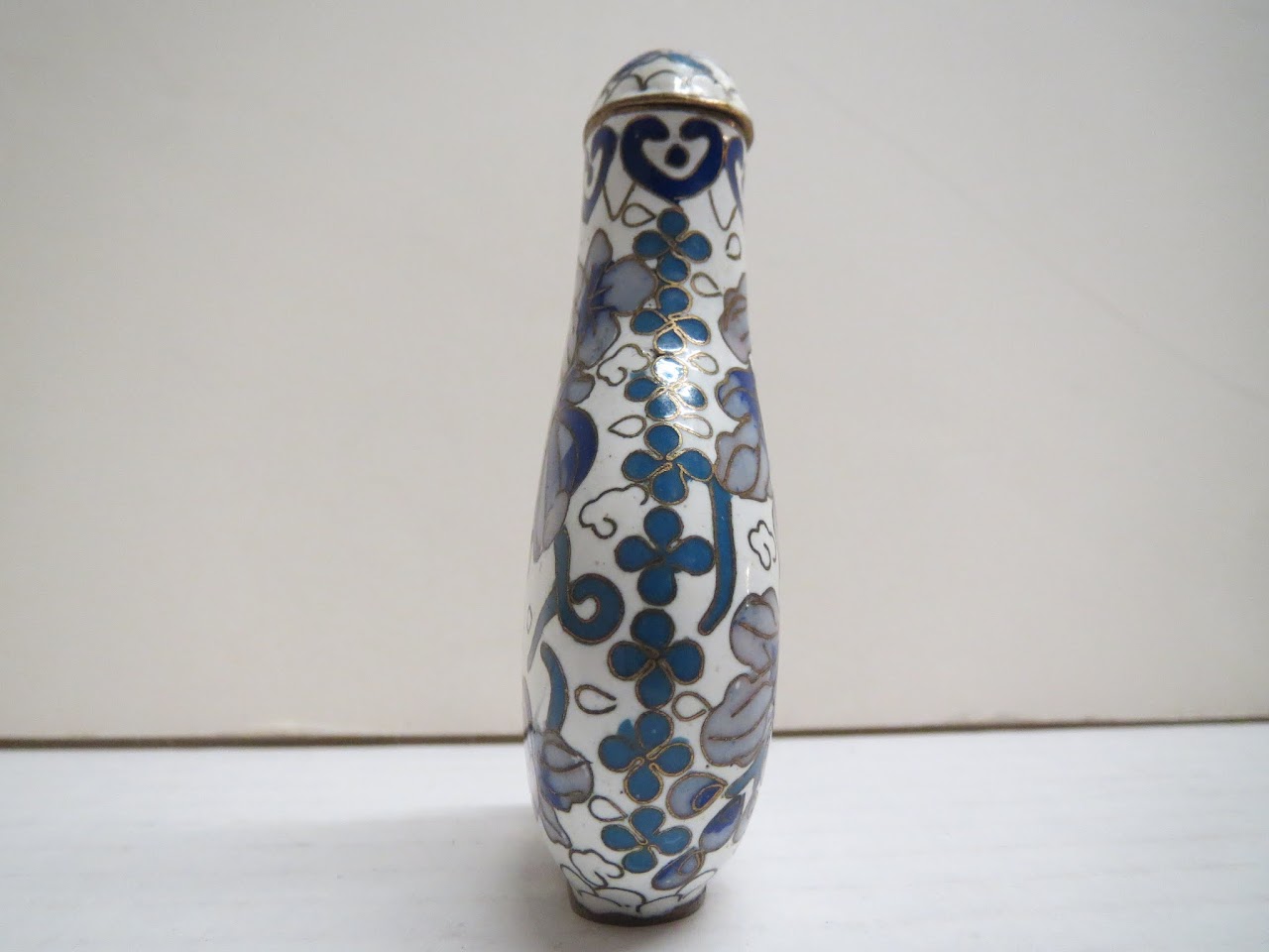 Cloisonne Snuff Jar