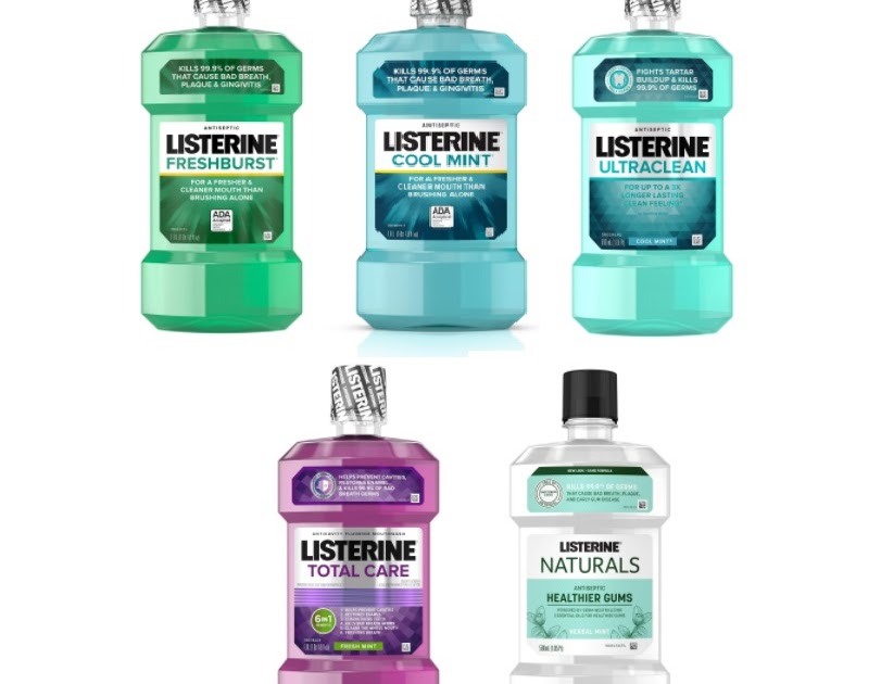 3 Bottles Of 1 Litter 33 8oz Listerine Mouthwash 9 64 Or 8 89 With 