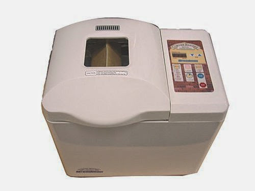  Breadman TR888 Corner Bakery 2-Pound Programmable Bread Maker