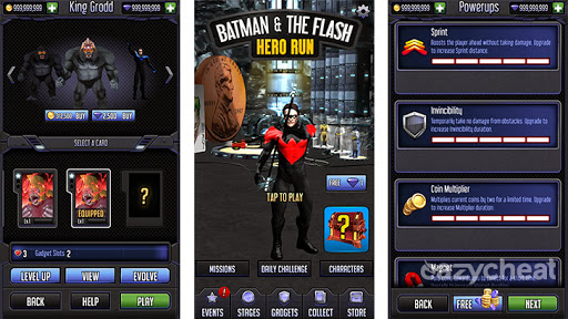 BATMAN & THE FLASH: HERO RUN CHEAT