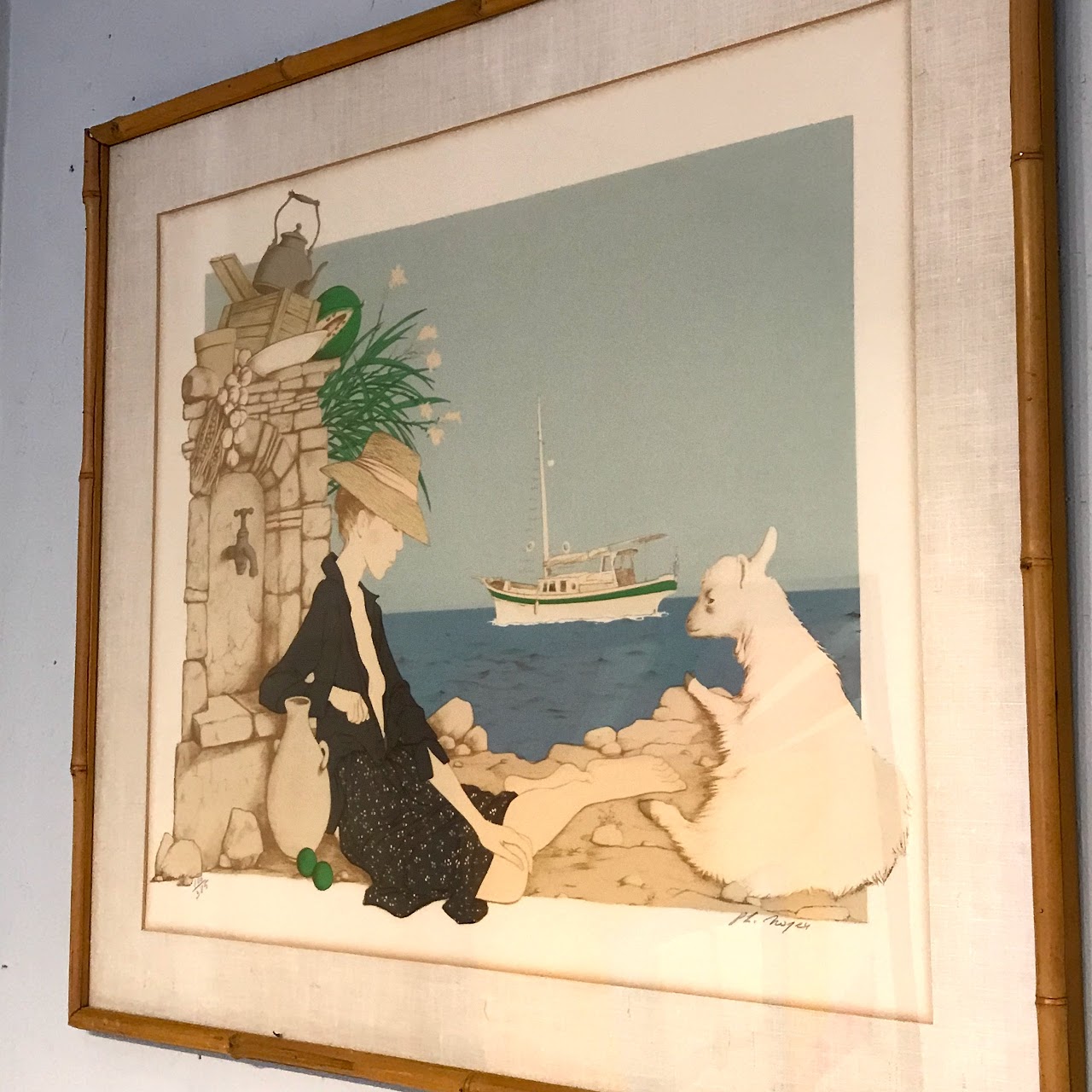 Signed Philippe Noyer Lithograph